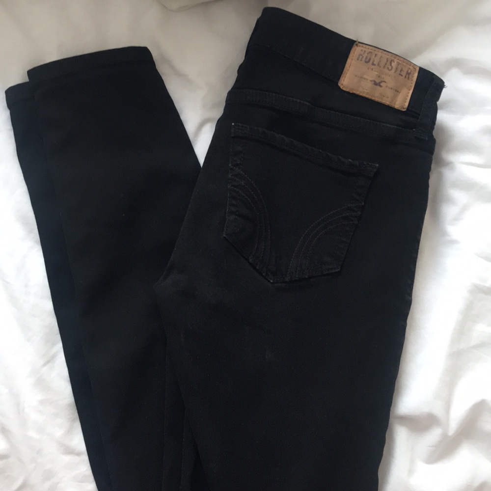 Hollister Black skinny jeans